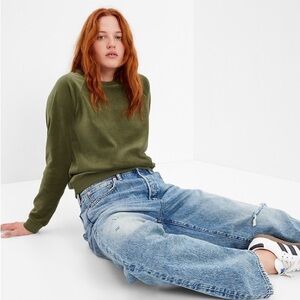 Stylish Blue Boyfriend Jeans